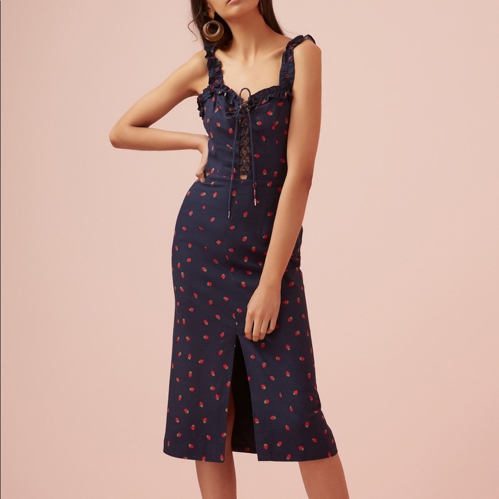 Finders Keepers Strawberry dress US 6